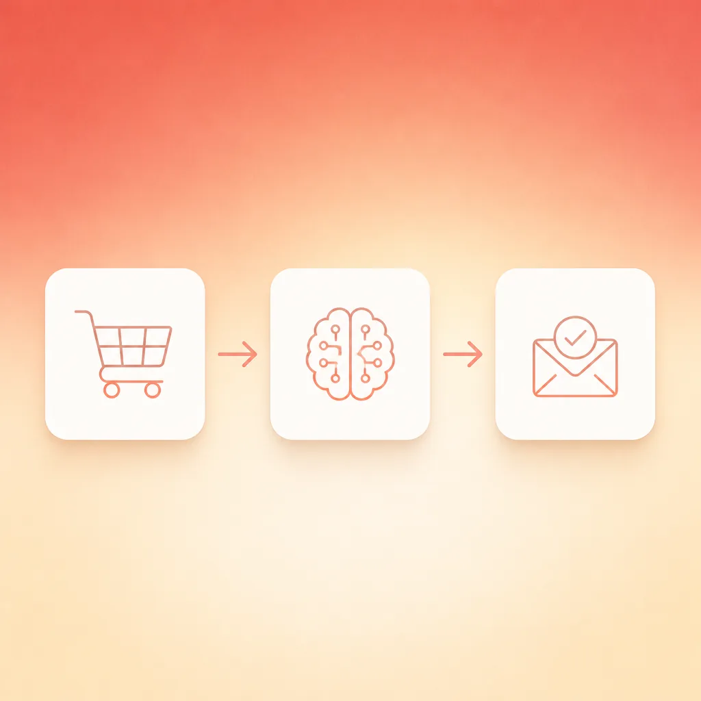 AI cart abandonment recovery pipeline