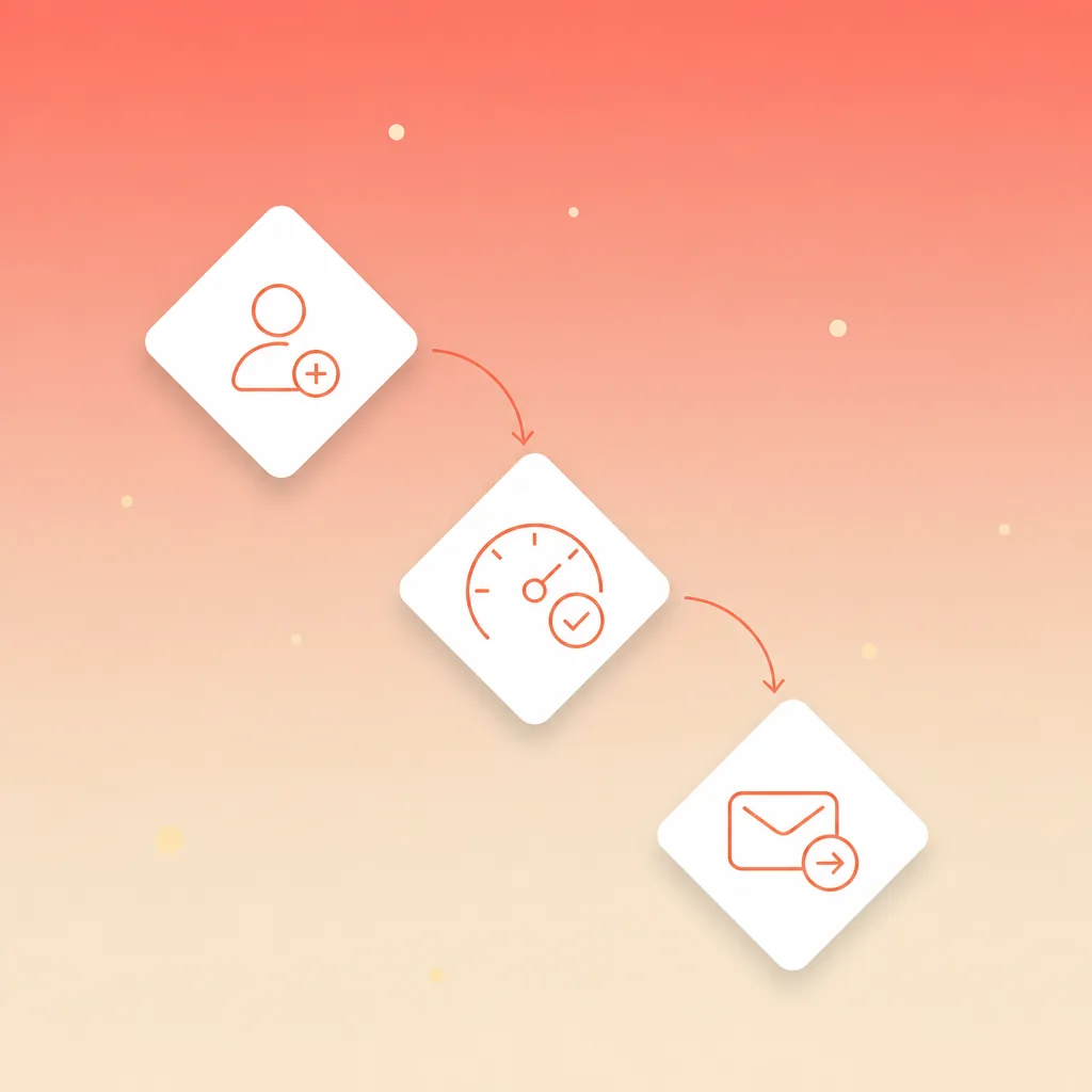 Referral program automation workflow in Pipedrive and Typeform that scores and routes every referral