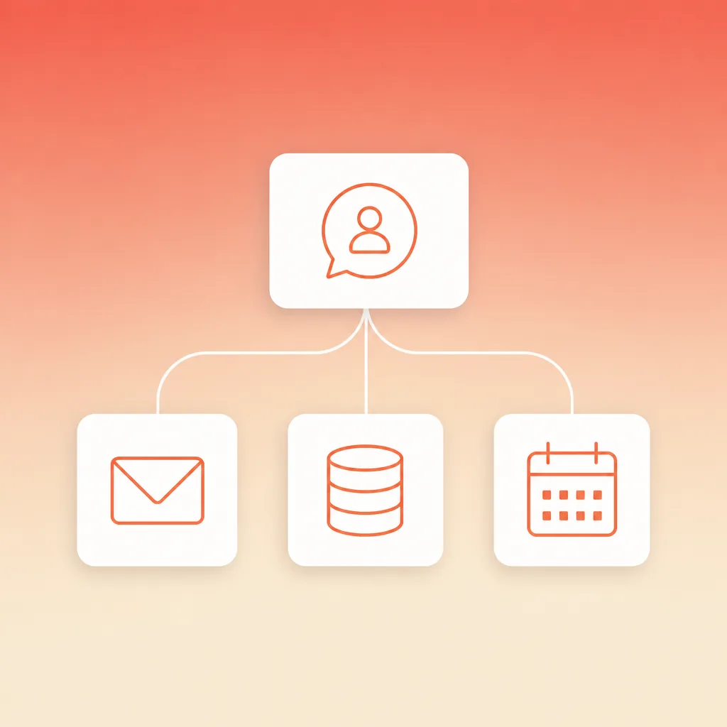 Website chatbot lead capture: a visitor chat becomes a scored lead in Airtable